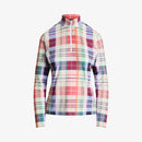 New RLX Women's Plaid Stretch Jersey Golf Pullover MSP$168-3