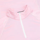New Ralph Lauren RLX Pink Stretch Jersey 1/4 Zip Pullover Size L MSP$128-2