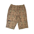 Jamie Sadock Bermuda Short - Tan & Lime Size 8-1