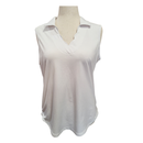 Jofit Women's Scalloped V-Neck Sleeveless Golf Top Size MSP$90-3