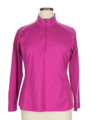 Zero Restriction Magenta Golf Pullover w/ Sleeve Logo Size XL MSP$160-1