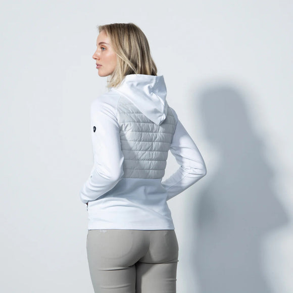 New Daily Sports Allos Silver & White Hybrid Golf Jacket Size XXL MSP$240