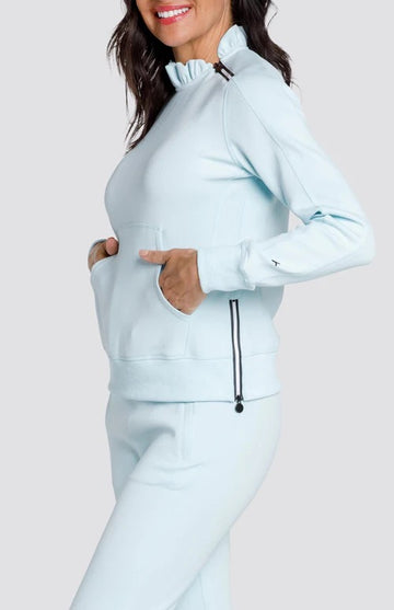 New Tail Activewear Blue Glow Condoleezza Pullover - 0