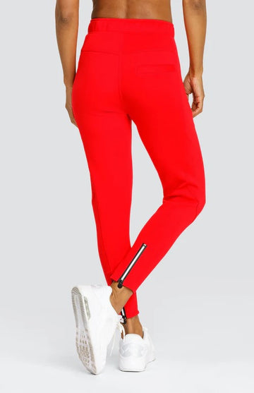 New Tail Activewear Eleanor Dahlia Red Jogger - 0