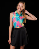 New Sunday Swagger Women's North Shore Sleeveless Golf Polo-1