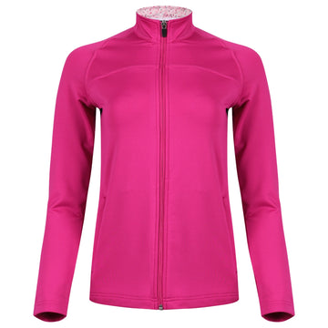 New Swannies Women's Cora Golf Jacket - Raspberry