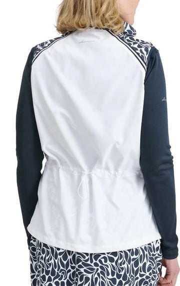 New Abacus Ladies White Hills Stretch Wind Vest Size XXL MSP$110 - 0