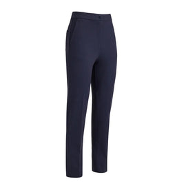 New G/Fore Women's Navy Double Knit Cigarette Leg High Rise Golf Pants Size 2 MSP$175