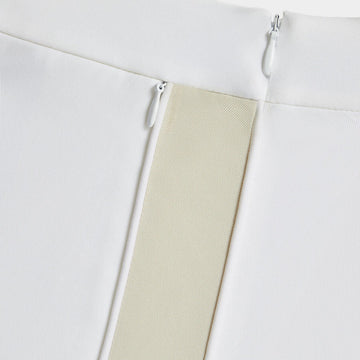 New G/Fore 4-Way Stretch Side Panel Golf Skort - Snow Size 6 MSP$165 - 0