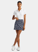 New Women's G/Fore Snow Ribbed Tech Nylon Polo Size L MSP$110-3