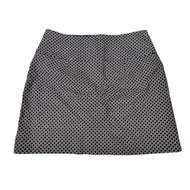 New S.C. & CO. Black Geo Print Golf Skort Size L MSP$80 - 0