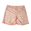 New Adidas Women's Coral Printed Golf Shorts Size 10 MSP$65-2