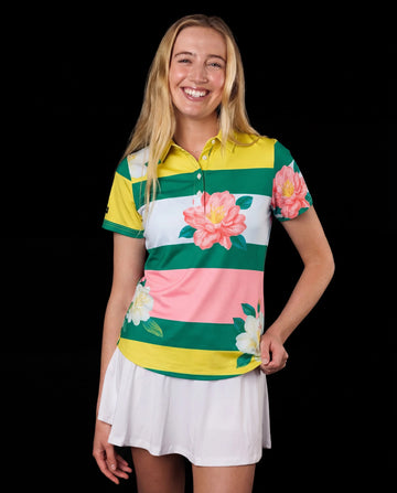 New Sunday Swagger Women's Final Pairing Short Sleeve Golf Polo
