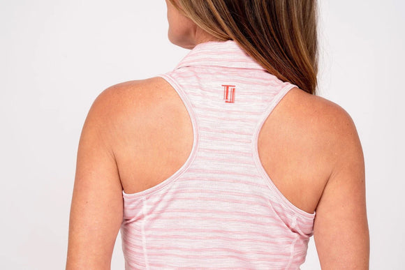 New TJ Sports Women's Lined Up Golf Dress - Red MSP$100