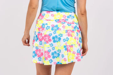 New TJ Sport Neon Hibiscus Tour Skort MSP$85 - 0