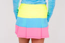 New TJ Sport Tri-Color Neon Skort - Short Length MSP$85-3