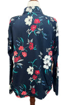 Lady Hagen Navy Floral Long Sleeve Golf Top MSP$70-5