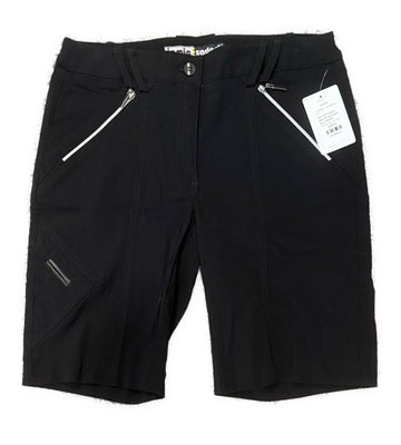 New Jamie Sadock Black 18" Golf Shorts Size 2 MSP$110