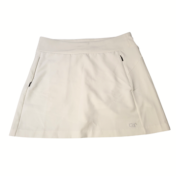 Cutter & Buck White Pull-on Golf Skort Size XL MSP$100