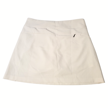 Cutter & Buck White Pull-on Golf Skort Size XL MSP$100 - 0