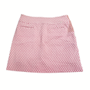 Swing Control White & Hot Pink Print Masters Golf Skort Size 12 MSP$130-2