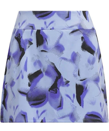 New Adidas Women's Purple Graphic Print Golf Skort Size L - 0
