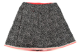 Jofit Black & White Dotted Skort w/ Coral Trim Size XL MSP$90