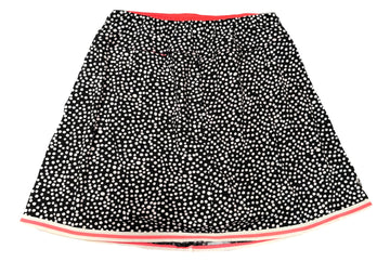 Jofit Black & White Dotted Skort w/ Coral Trim Size XL MSP$90