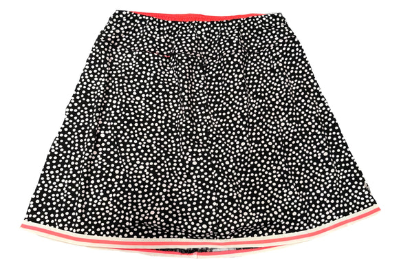 Jofit Black & White Dotted Skort w/ Coral Trim Size XL MSP$90