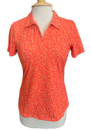 New Scales Gear Coral Lighthouse Point Golf Polo Size S MSP$80-1