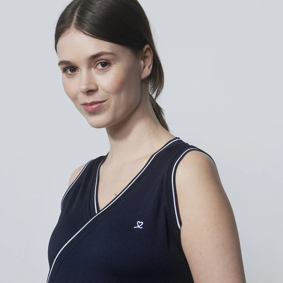 New Daily Sports Navy Sleeveless Golf Dress MSP$150