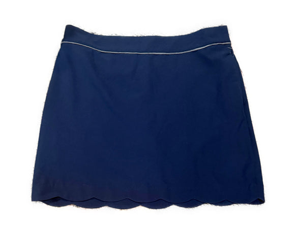 Izod Navy Golf Skort w/ Heather Trim Size 12