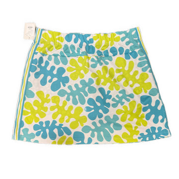 Gretchen Scott White, Lime & Teal Print Golf Skort Size XL MSP$138 - 0