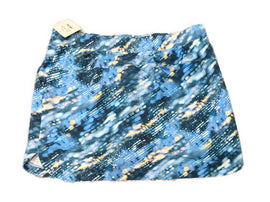 Slazenger Blue Rainy Day Print Golf Skort Size XL - 0