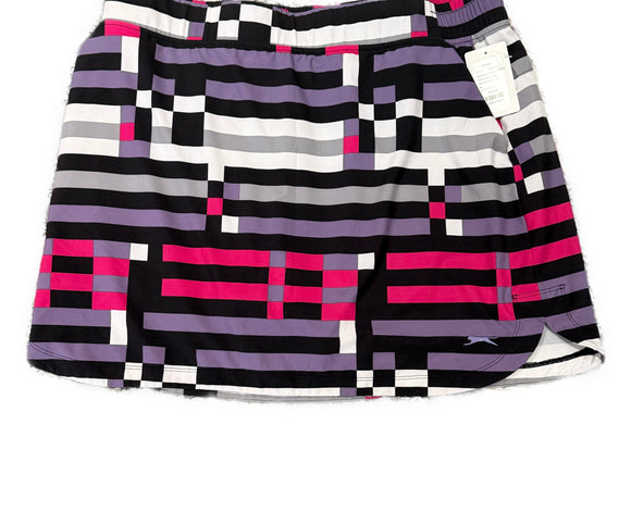 Slazenger Purple, Pink & Black Geo Print Golf Skort Size XL