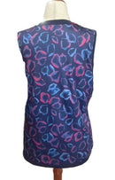 PGA Tour Women's Navy Print Sleeveless Golf Tee Size XL-3