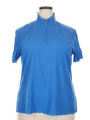 Greg Norman Women's Biue X-lite Stretch Golf Top Size XXL-1