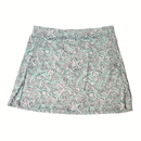 PGA Tour Mint & Gray Floral Golf Skort Size L-2