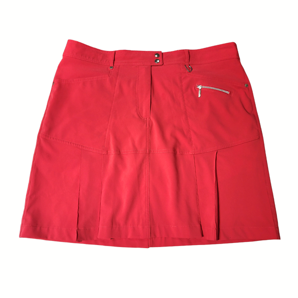 GGBlue Red Boca Golf Skort Size 14 MSP$98