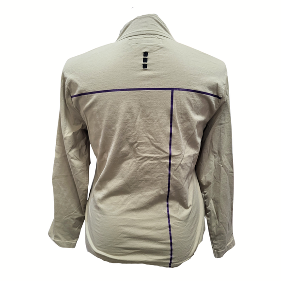 Jamie Sadock Khaki Long Sleeve Golf Pullover Size L