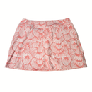 Tommy Bahama Golf Peach Tropical Palm Pull-On Skort Size L-1