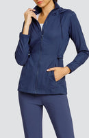 New Tail Activewear Nola Water Resistant Jacket MSP$96-9