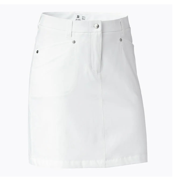 New Daily Sports- 18" Lyric Skort White