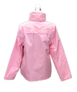 New Izod Performance Convertible Vest/Full Zip Pink Wind Breaker Size M MSP$84 - 0