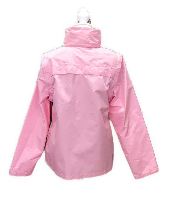 New Izod Performance Convertible Vest/Full Zip Pink Wind Breaker Size M MSP$84