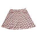 Sport Haley Red & Black Triangle Printed Skort Size S-2