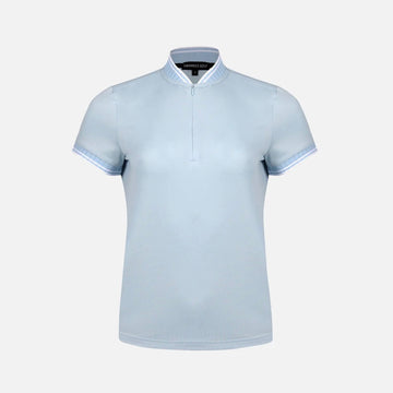 New Swannies Women's Short Sleeve Tara Polo - Sky