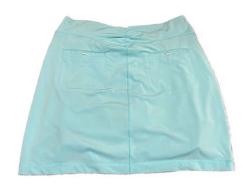 Antigua Light Blue Cinch Pull on Skort Size L - 0