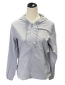 NEW Women's Hurley Light Weight Full-Zip Hooded Gray Jacket MSP$100-1