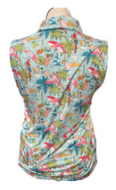 Kenny Flowers Margaritaville Cheeseburger in Paradise Sleeveless Golf Top Size XXL-3